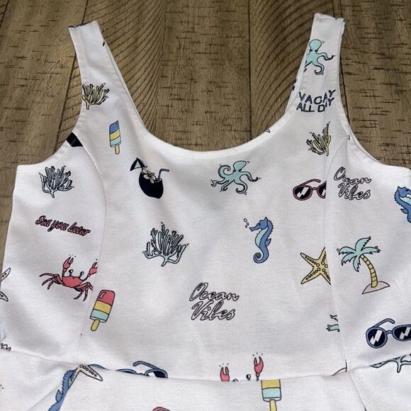๐ด ๐ ๐๏ธ ๐ก Vacation Vibes fun and flirty beach ๐๏ธ dress ๐ ๐ชธ ๐ฆโโญ๏ธ โ๏ธ - Picture 4 of 17
